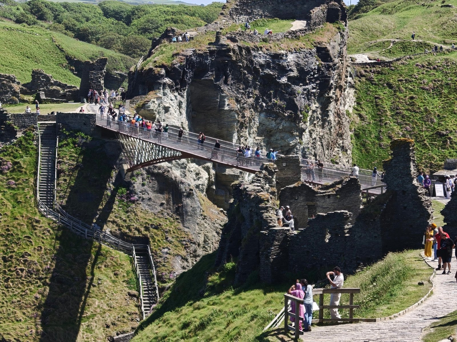 Tintagel Castle, South West England
